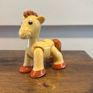 KIDDIELAND Click Clack Horse Poseable Spare Replacement Figure 4" x 3"
